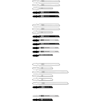 Jigsaw Blade, Bi-Metal, T-Shank, 4" L, 6 TPI Fastek