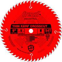 TCS Industrial Saw Blade - Rip/Crosscut Thin Kerf, 9", 54 Teeth, Wood Use Fastek
