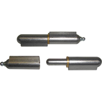 2-Piece Weld-On Hinges, 1-1/8" Dia. x 10" L, Mild Steel w/Fixed Steel Pin TTT535 | Fastek