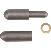 Weld-On Hinge, 0.315" Dia. x 1.575" L, Mild Steel w/Fixed Steel Pin TTV433 | Fastek