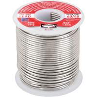 60/40 Leaded Rosin Core Solder, Lead-Based, 60% Tin 40% Lead, Rosin Core, 1/16" Dia. Fastek