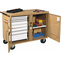 Storagemaster<sup>®</sup> Rolling Work Bench, 46-1/4" W x 30-3/8" H x 25" D, 21 Cubic Feet Capacity TTW252 | Fastek