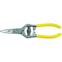 Rapid Cutting Snip, 6-3/5", Nickel-Chrome Plated Fastek