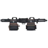 Tradesman Pro Electrician's Tool Belt, Nylon, Black Fastek