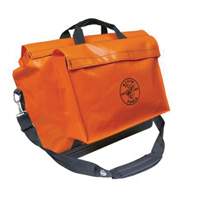 Vinyl Equipment Bag, Vinyl, 2 Pockets, Orange Fastek