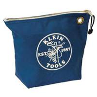 Zipper Tool Pouch, Canvas, 1 Pockets, Blue Fastek