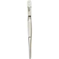 Industrial Tweezers with Blunt Serrated Tip Fastek