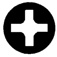 Stubby Phillips Screwdriver, #2, 3-7/16" L, Cushion Grip Handle Fastek