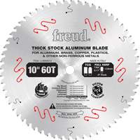 Industrial Saw Blade, 10", 72 Teeth, Non-Ferrous Use Fastek