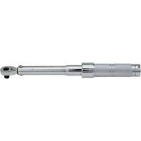 Ratcheting Head Micrometer Torque Wrench, Click, 1/2" Square Drive, 50 - 250 lbf. Ft Fastek