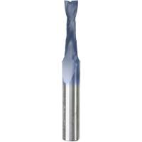Up Spiral Router Bit, 1/4" Dia., 1" Carbide Height, 2-1/2" L, 1/4" Shank Fastek