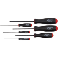 Ball Driver Screwdriver Sets - Metric, 6 Pcs. Fastek