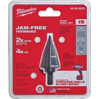 Foret &eacute;tag&eacute; no 9, 7/8" - 1-1/8", Acier rapide Fastek