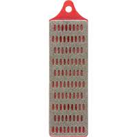 Big Hawg with Carbide Teeth Diamond File, Flat, 3-3/4", Smooth Fastek