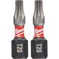 Forets &agrave; chocs Shockwave, Torx, T-20, Prise 1/4" Fastek