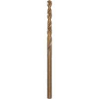 Red Helix Jobber Drill Bit, High Speed Steel, 9/64", 2-15/16" L, 1-3/4" Flute, 135° Point Angle Fastek