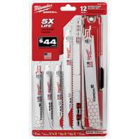 Jeu de lames de d&eacute;molition Sawzall Fastek