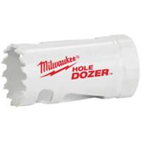 Scie-cloche Hole Dozer avec arbre, 1-1/8", Profondeur de la coupe 1-5/8", Bim&eacute;tal Fastek