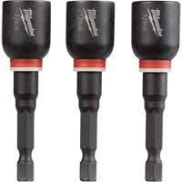 Tourne-&eacute;crou Shockwave Impact Duty, Embout 1/4", Prise 12 mm, 2-9/16" lo, Magn&eacute;tique Fastek