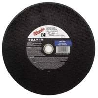 High Speed Cut-Off Wheel, 12" x 1/8", 1" Arbor, Type 1, Aluminum Oxide, 4365 RPM Fastek