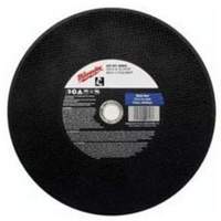 General Purpose Cut-Off Wheels, 14" x 3/32", 1" Arbor, Type 1, Aluminum Oxide, 4365 RPM Fastek