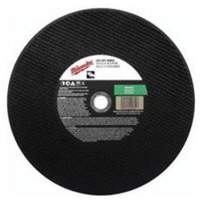 High Speed Cut-Off Wheels, 14" x 1/8", 1" Arbor, Type 1, Aluminum Oxide, 5400 RPM Fastek