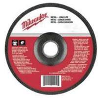 Grinding Wheel, 6" x 1/4", 5/8"-11 Arbor, Aluminum Oxide, Type 27 Fastek