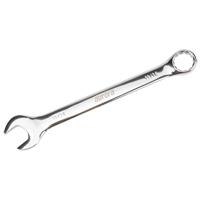 Combination Wrench, 12 Point, 11/16", Chrome Finish Fastek