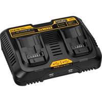 Borne de recharge Max pour chantier, 12 V/20 V, Lithium-ion Fastek