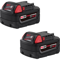M18 Redlithium Battery Pack, Lithium-Ion, 18 V, 5.0 A Fastek
