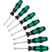 395 Series Nut Driver Set, 7 Pcs., Non Magnetic, Metric Fastek