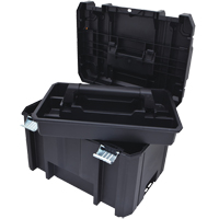 TSTAK&reg; Deep Box, 17-1/4" x 13" x 11-7/8", Black Fastek