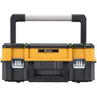 TSTAK&reg; I Tool Box with Long Handle, 17-1/4" x 13" x 6-3/8", Black Fastek