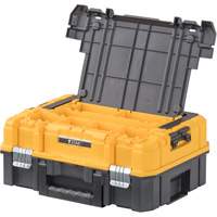 TSTAK&reg; I Tool Box with Long Handle, 17-1/4" x 13" x 6-3/8", Black Fastek