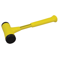 Dead Blow Hammer, 24 oz., Textured Grip, 12-1/4" L Fastek