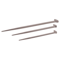 Rolling Head Pry Bar Set, 3 Pcs. Fastek