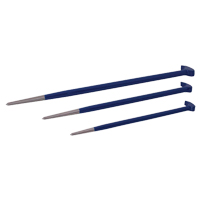 Rolling Head Pry Bar Set, 3 Pcs. Fastek