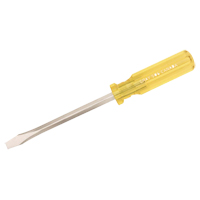 Tournevis fendu, 1/4", 6-3/4" lo, Prise Plastique Fastek