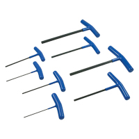 T-handle Hex Key Set, 8 Pcs., Metric Fastek