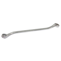 Box Wrench, 12 Point, 1/2" x 9/16", 15° Offset, Chrome Finish Fastek