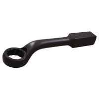 Striking Face Box Wrench, 12 Point, 27 mm, 45° Offset, Black Oxide Finish Fastek