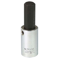 Bit Socket, 10 mm x 2-1/5" L, 3/8" Drive Fastek