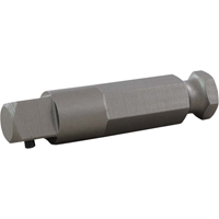 Male Square End Hex Drive Extension, 3/8" Drive, 3" L Fastek