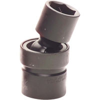 Universal Joint Socket, 10 mm, 1/2" Drive, 6 Points Fastek