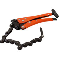 Locking Chain Clamp Pliers, 10-1/2" Length, Omnium Grip Fastek
