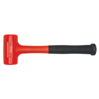 Polyurethane Dead Blow Hammer, 18 oz., Textured Grip, 11-3/10" L Fastek