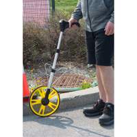 Digital Distance Measuring Wheel, 12.5"/31.8 cm, 99999.9 m Range, Feet/Metres Fastek
