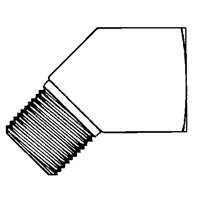 Male/Female Street Elbows 45 Fastek