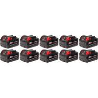 Bloc-piles M18 Redlithium, Lithium-ion, 18 V, 5 Ah Fastek