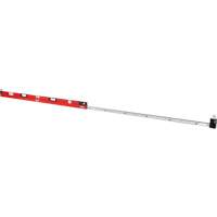 RedStick Expandable Level, I-Beam, 12' L, Aluminum, 3, Magnetic Fastek